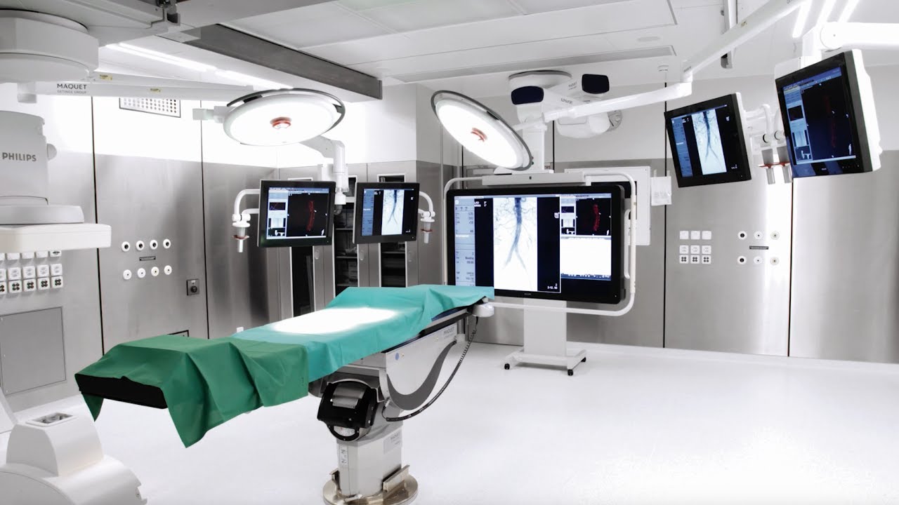 The hybrid operating room will save precious minutes when a life is on the line