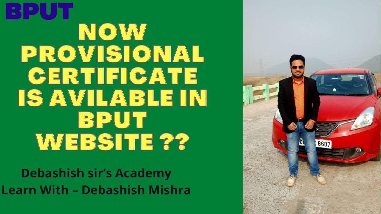 PROVISIONAL CERTIFICATE UPDATE|| MUST WATCH.