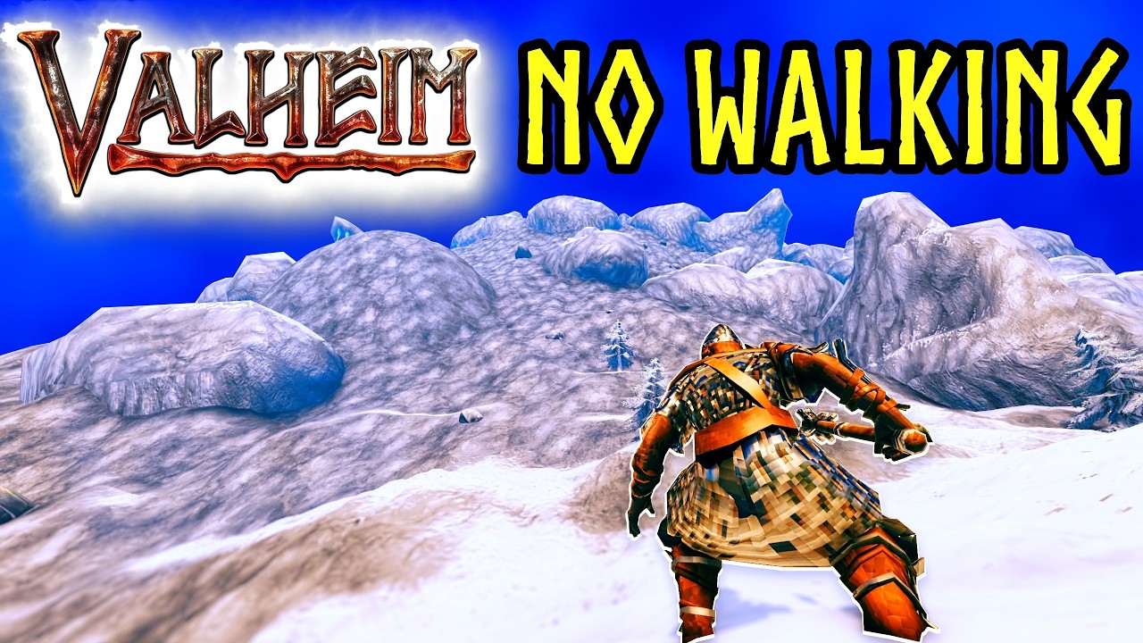 500 Day Valheim Challenge: No Walking, Swimming or Running! - Survival Movie