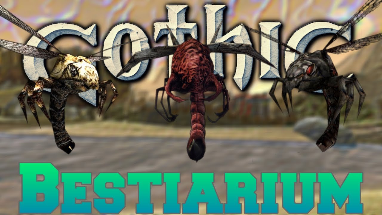 Die Entwicklung des GOTHIC BESTIARIUMS │ Gothic 1-3