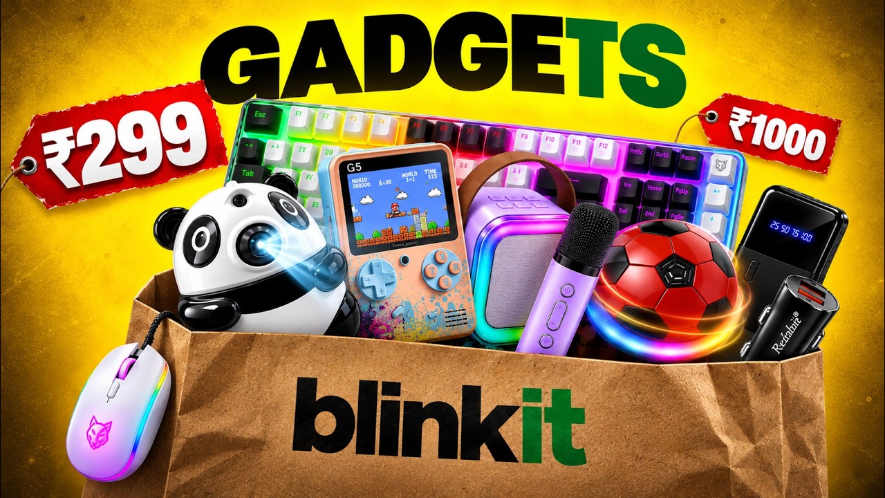 Я протестировал 7 гаджетов с Blinkit ДЕШЕВЛЕ 1000 рупий!