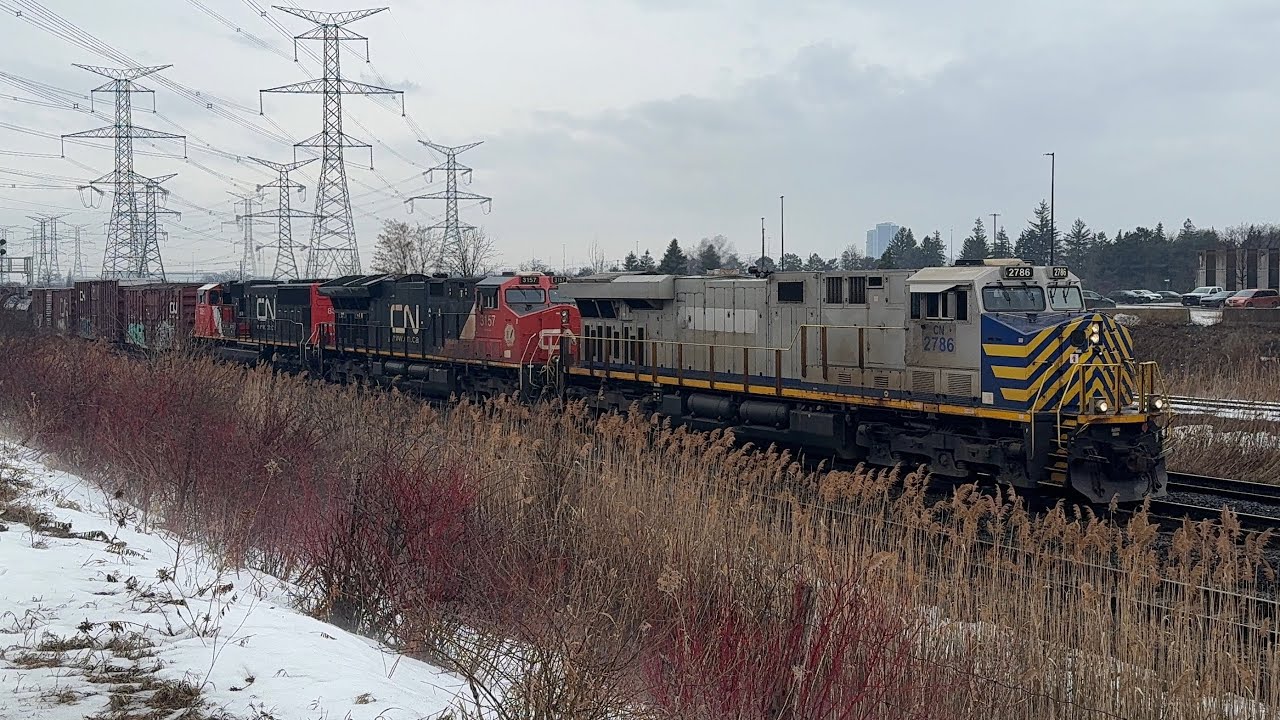 (SD70M-2’s Friendly crews and more) 800 subscriber Railfan special at Snider west in Vaughan 