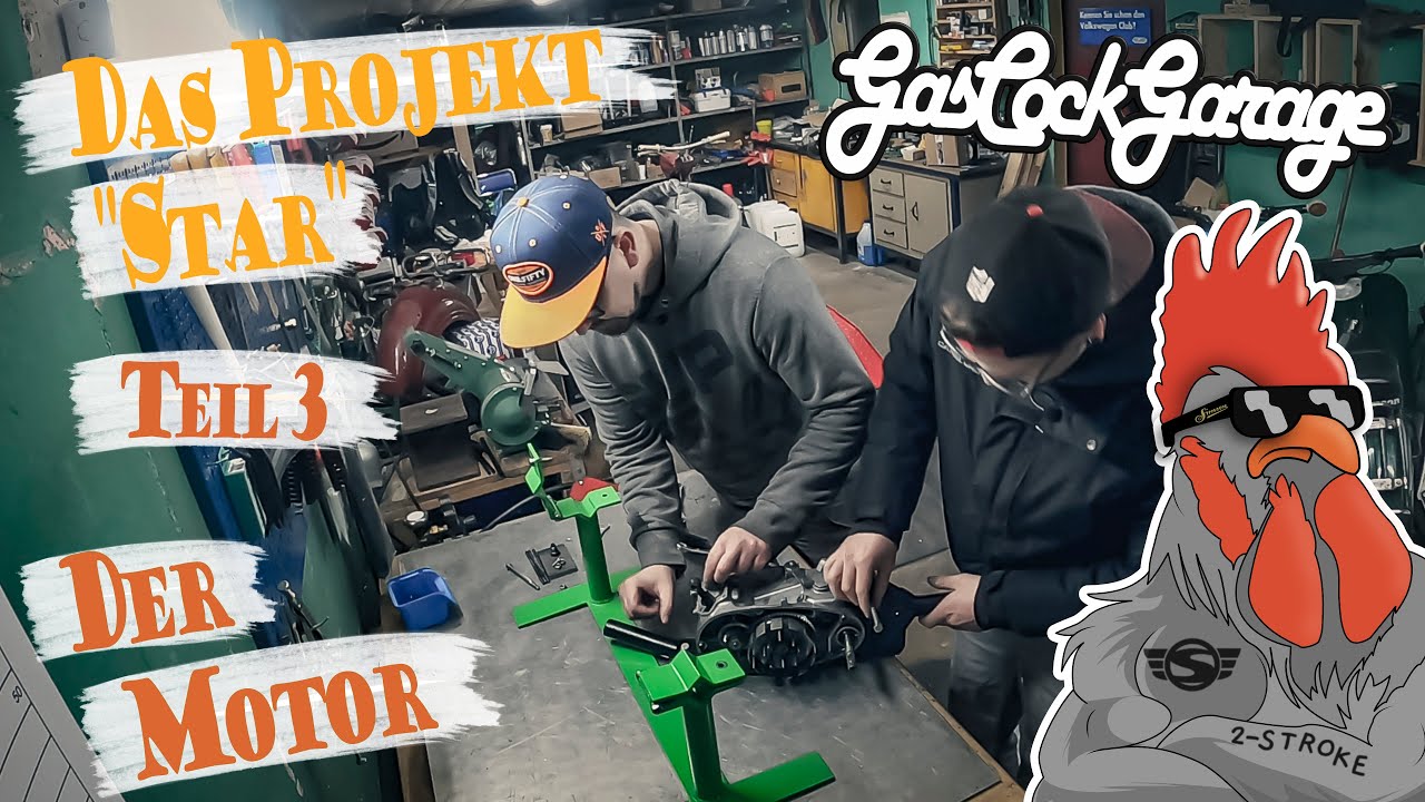 Das Projekt Simson Star SR4-2 geht weiter - Der Motor und einige Neuerungen - Teil 3