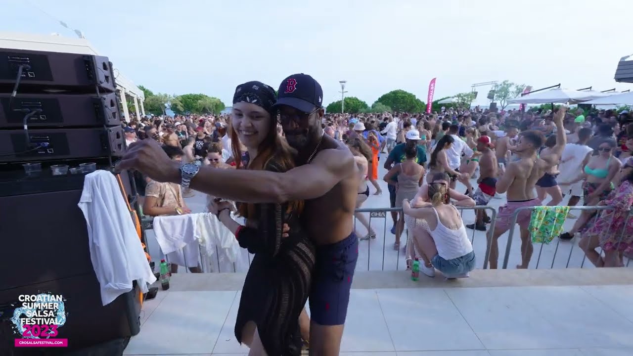 Maykel Fonts & Daniela ~ salsa social dancing @ CSSF, Rovinj