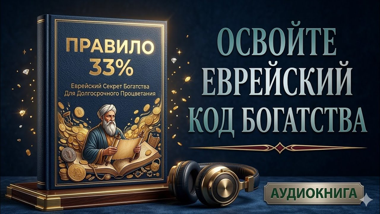 Правило 33%: Еврейский Секрет Богатства и Финансового Успеха | Как Стать Богатым | Аудиокнига