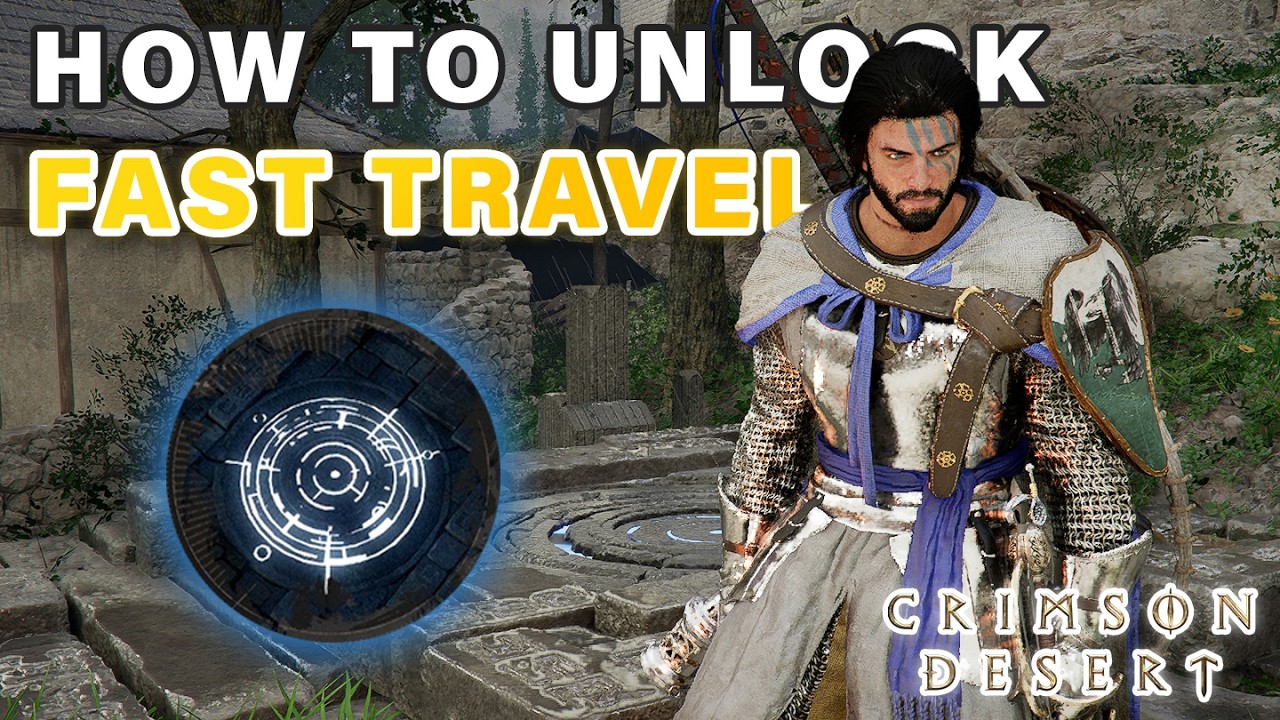 How to Unlock FAST TRAVEL Early On ► Crimson Desert