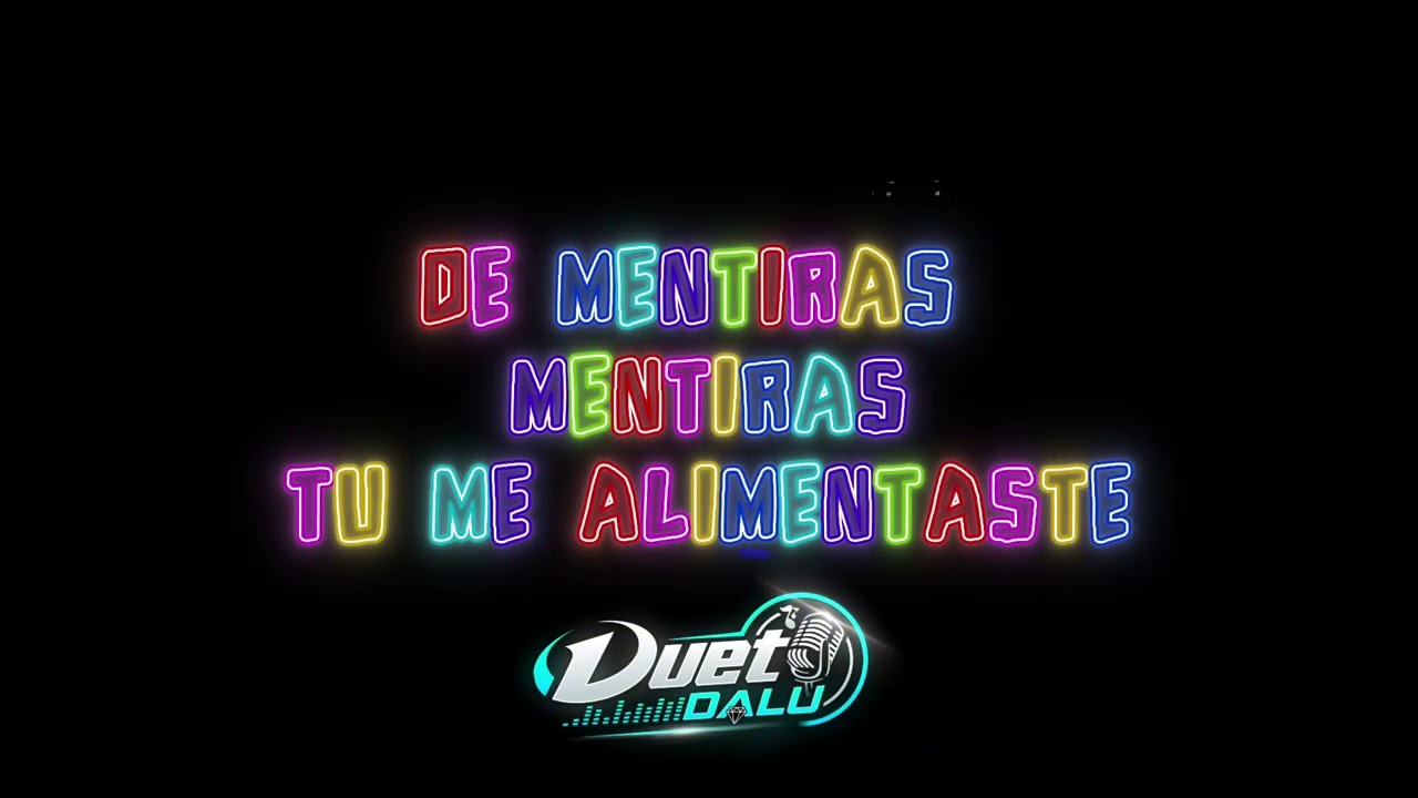 Karaoke mix mentiras / la casetera