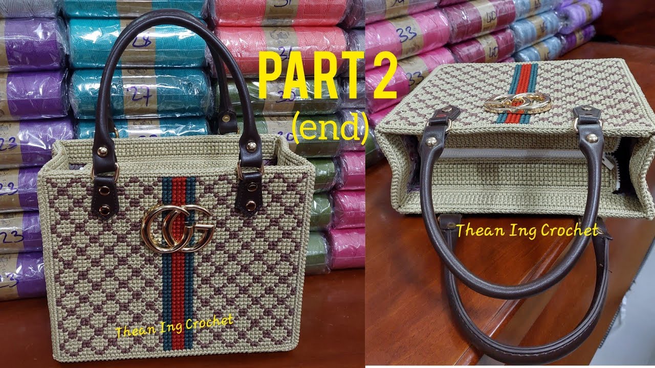 Gucci bag crochet part 2(end) code 17