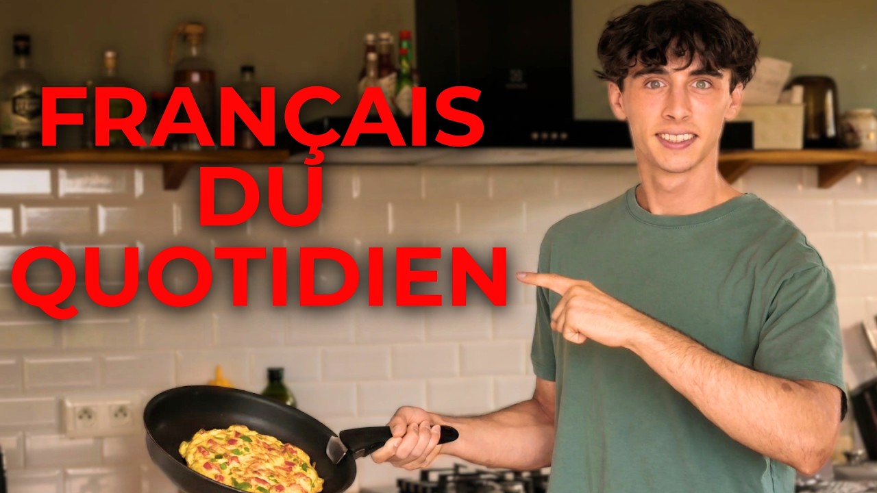 Apprends le fran&ccedil;ais du quotidien : je pr&eacute;pare le d&icirc;ner 🍳 (Comprehensible Input)