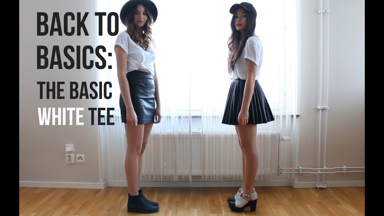 Back to Basics: The Basic White T-Shirt