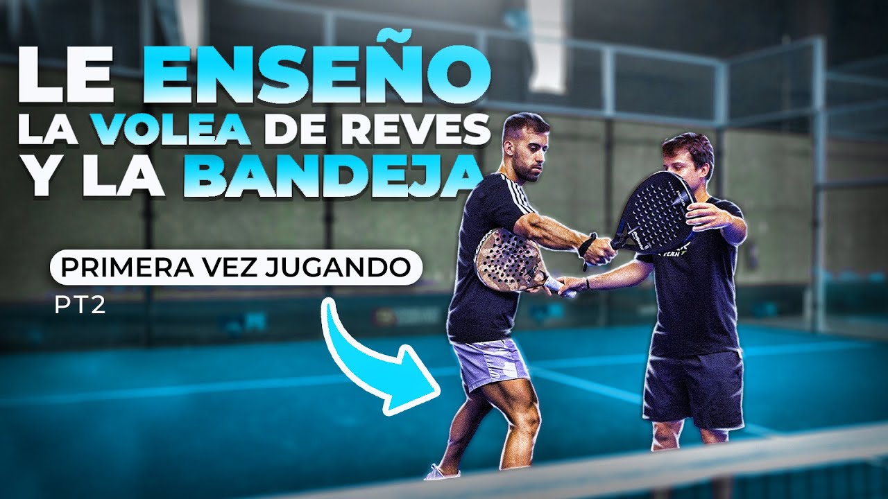 Así ATACA alguien que JUEGA al pádel por PRIMERA VEZ 🎾 (volea y bandeja) Adan Ponce | Alto Padel 🥎
