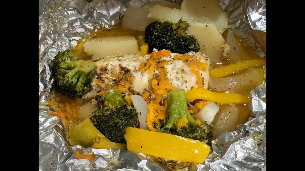 Lime-Kissed Italian Chicken Foil Bake  🐔