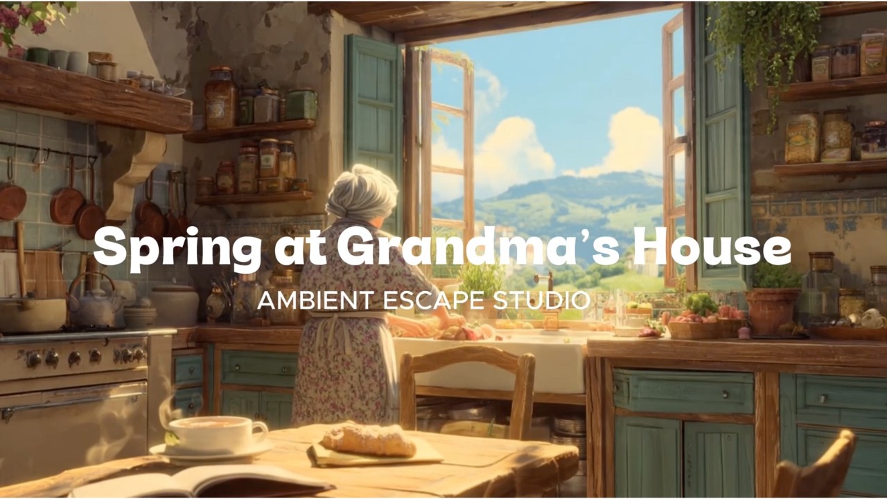 2 HOURS of Ambient Spring Sounds – Grandma’s House / Spring Sounds for Relax, Study or Sleep
