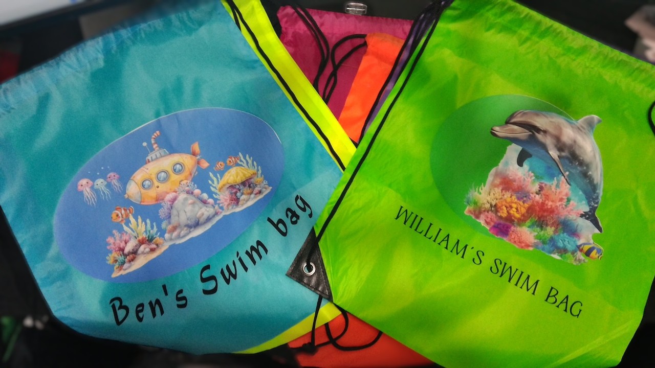 Ocean Creatures Swimming Bags Youtube