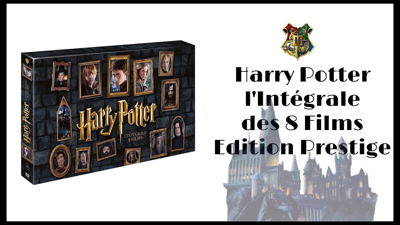 Présentation: Harry Potter l'Intégrale des 8 Films  Edition Prestige