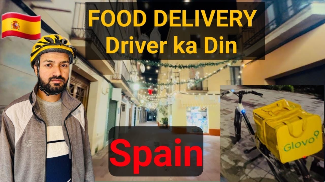 Spain Mein Delivery Driver Ka Din | Hard Work & Reality