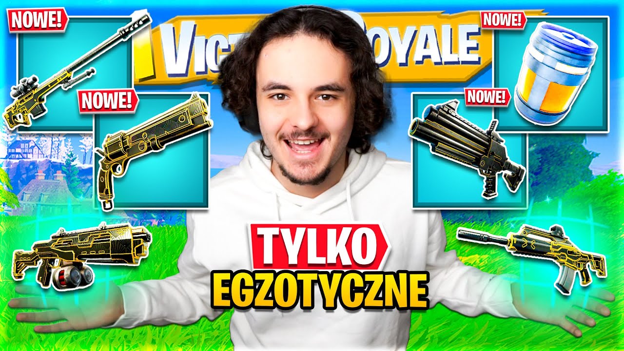 TYLKO NOWE EGZOTYCZNE PRZEDMIOTY CHALLENGE w Fortnite