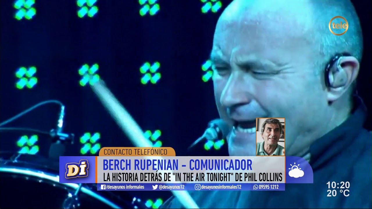 La historia detrás de la canción “In the air of tonight” de Phil Collins