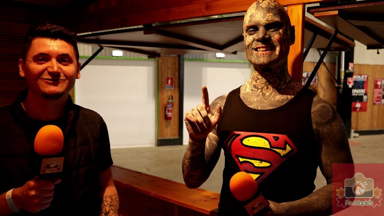 Freaky Hoody l’homme le plus tatoué de France 