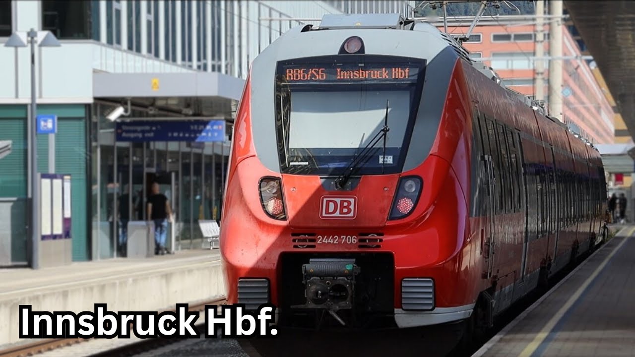 Züge Innsbruck Hbf. ★ 01.09.2025