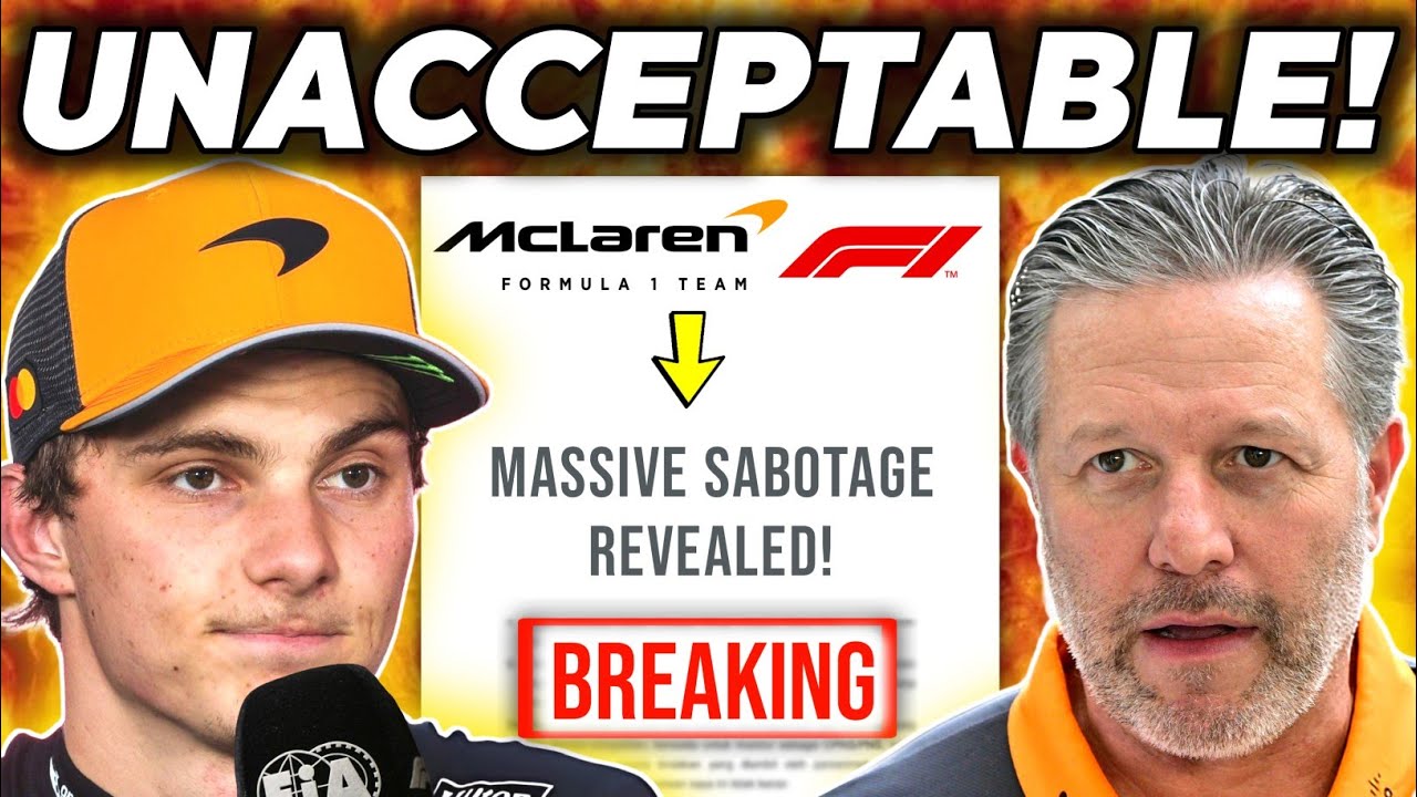 HUGE TENSION at McLaren after NEW EVIDENCE of Piastri Sabotage at Mexico FINALLY&nbsp;EXPOSED!
