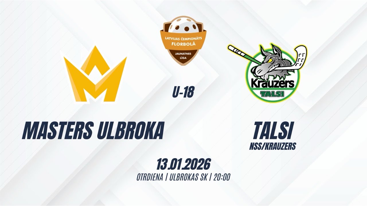 ZU-18 Masters Ulbroka - Talsu NSS/Krauzers 13.01.2026