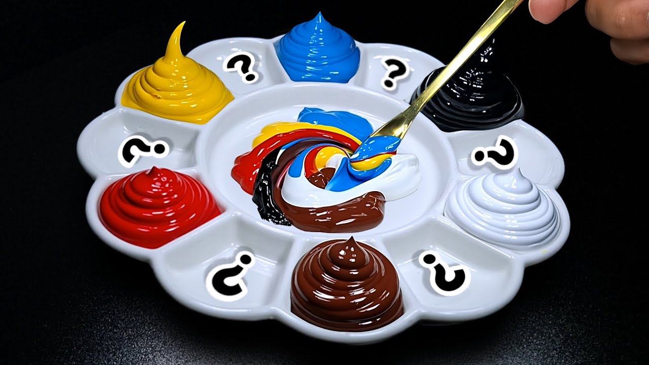 Create 13 Stunning Color Recipes from just 6 Primary Colors | Satisfying Color Mixing