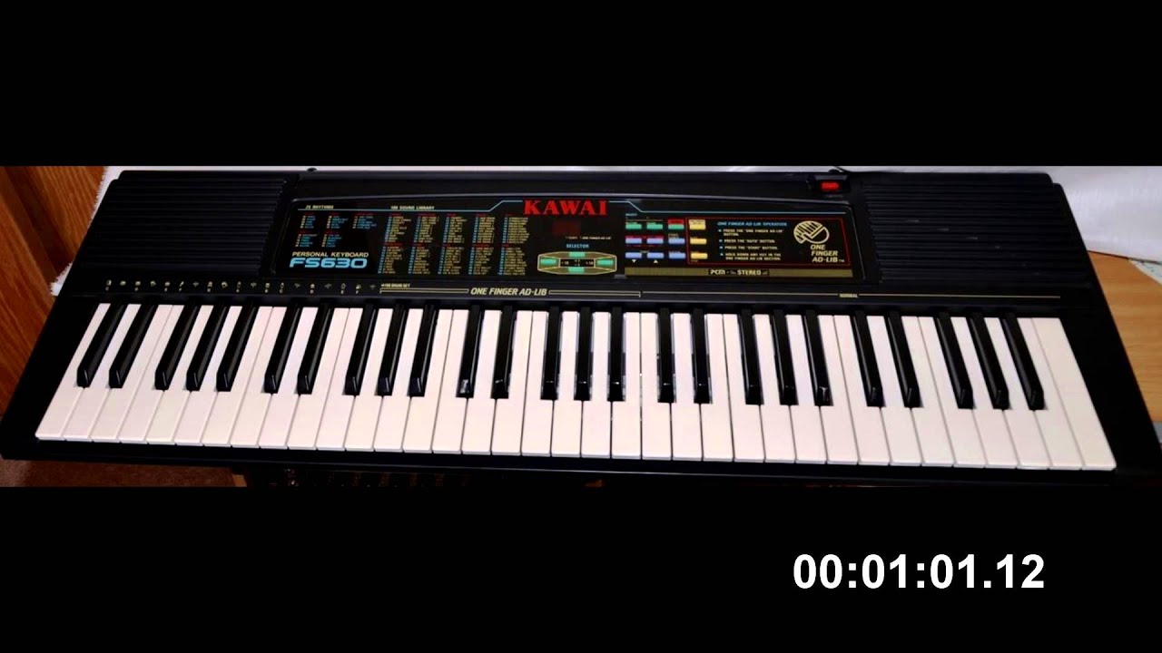 Kawai FS630 Personal Keyboard - Demo Tune