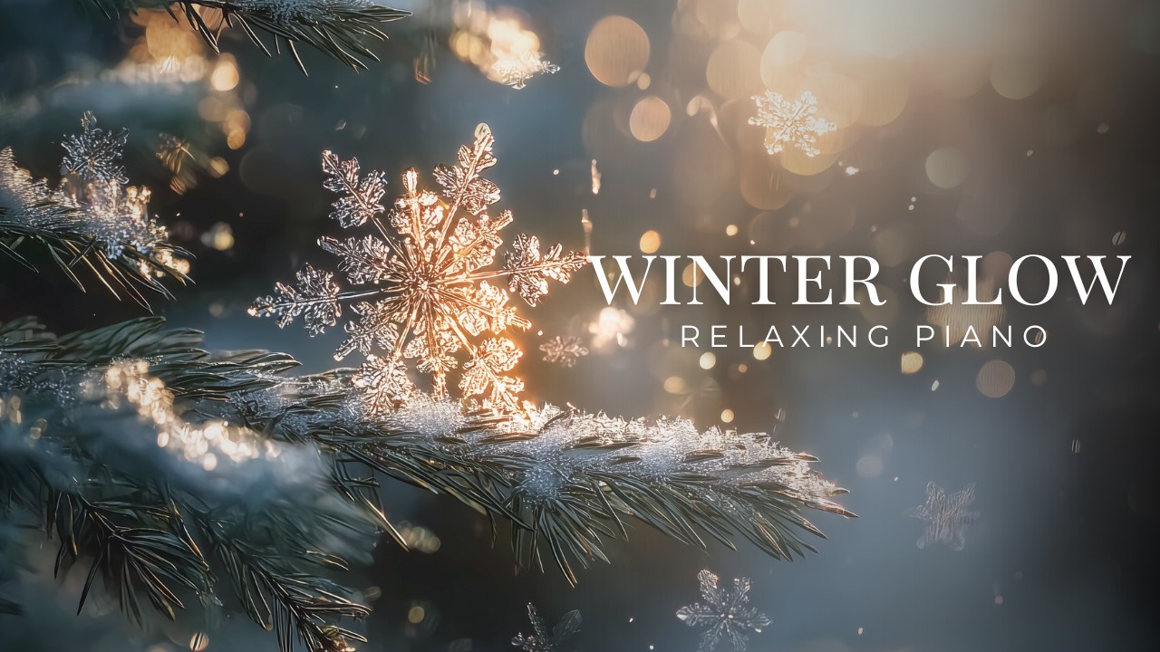 Winter Glow❄️ Relaxing Piano Music for Sleep & Peaceful Winter Nights