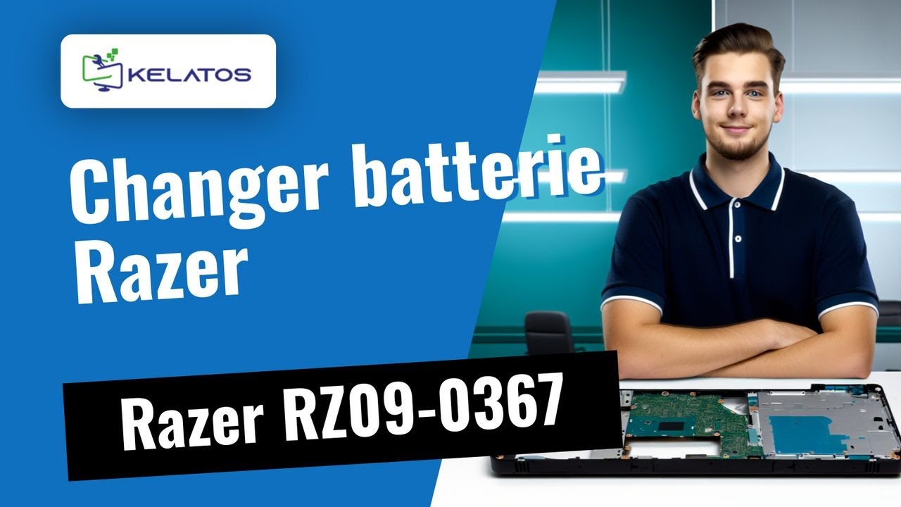 Batterie usée sur votre Razer RZ09-0367 ? Voici comment on le répare 🔋