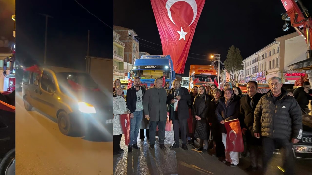 Çifteler Tek Yürek: Türk Bayrağına Uzanan Ellere Karşı Birlik Yürüyüşü