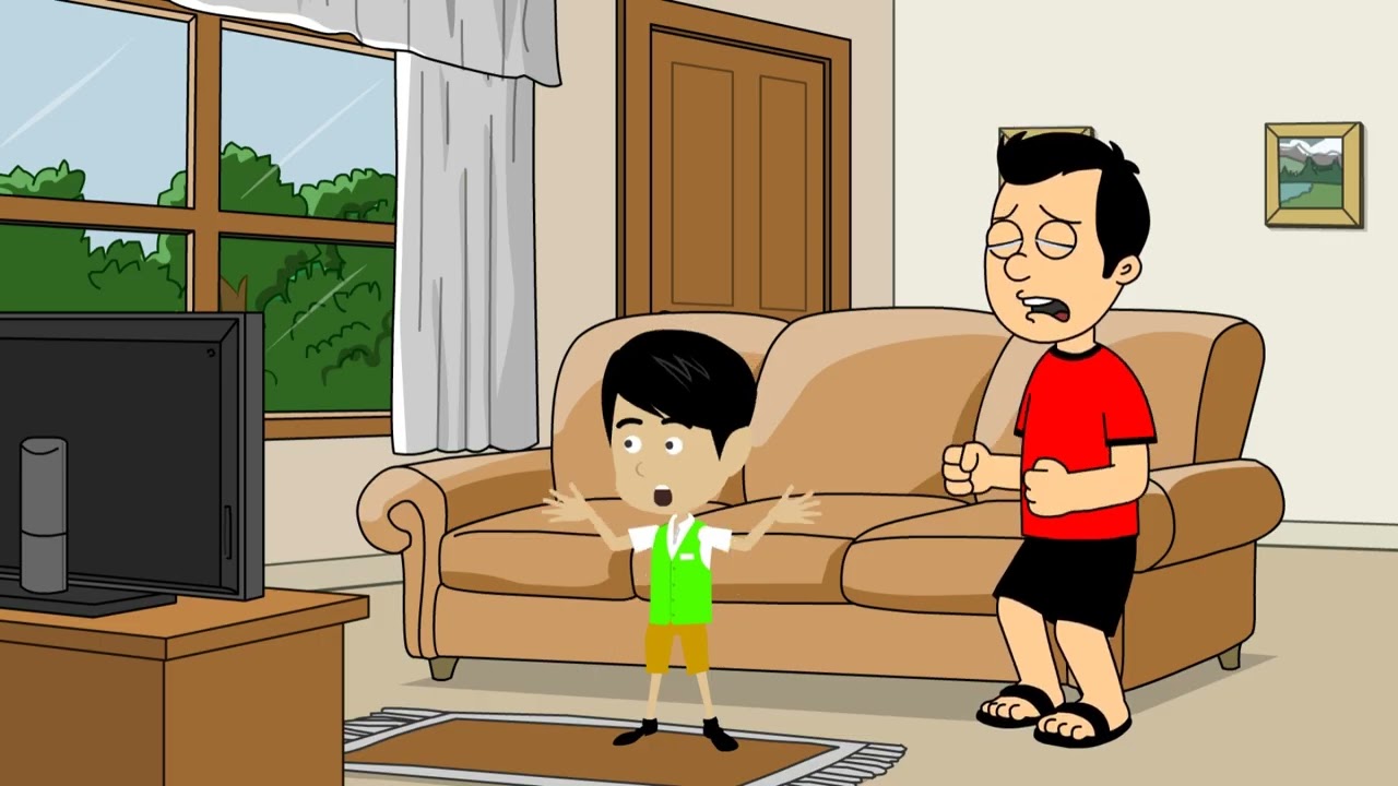 Asado Mando misbehaves while babysitting Zachary Edna (Wrapper Offline version)