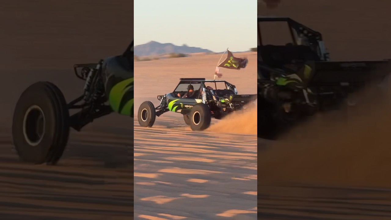 MONSTER ENERGY SANDRAIL!! #glamis #automobile #beetlevw #glamissanddunes #offroad #classiccar #send