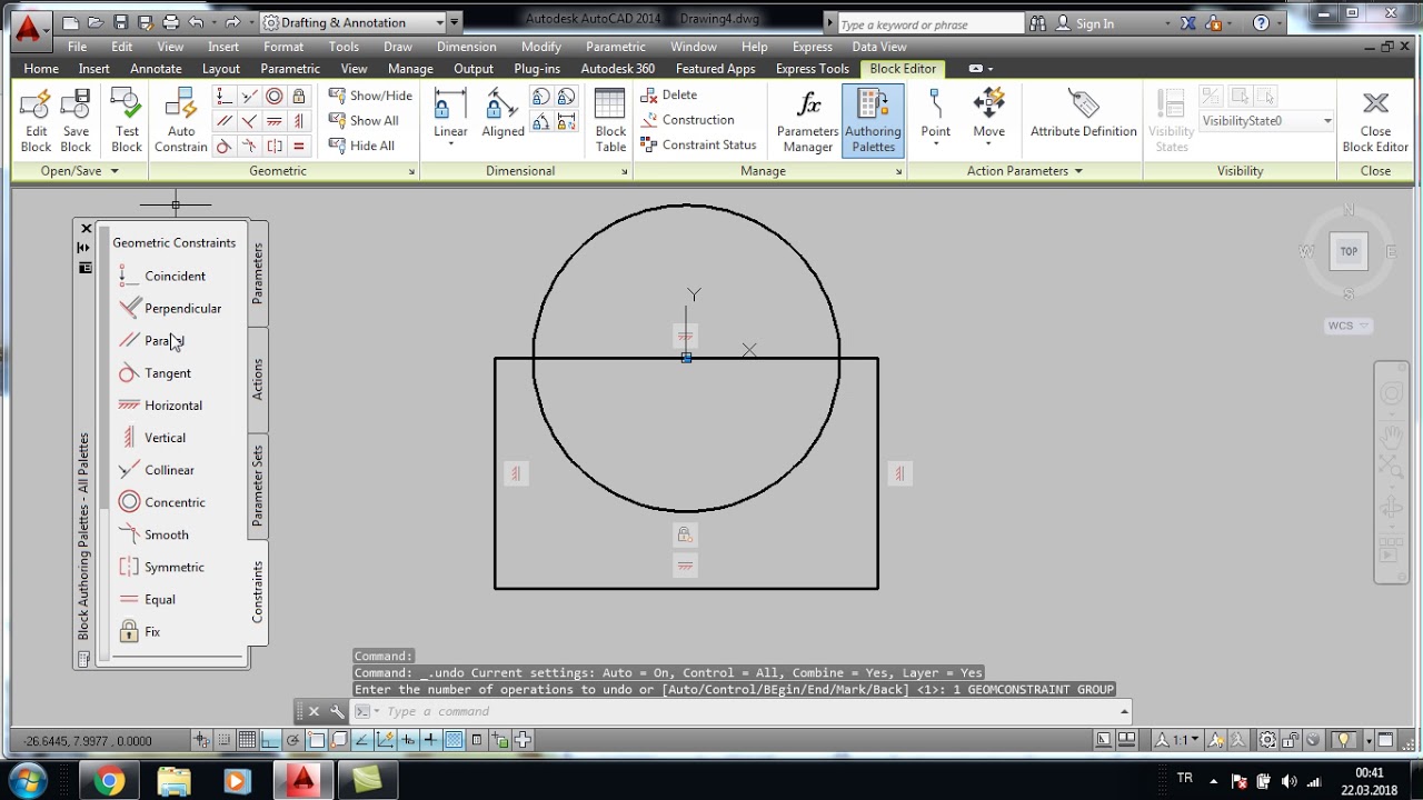30) AUTOCAD DİNAMİK BLOK OLUŞTURMA