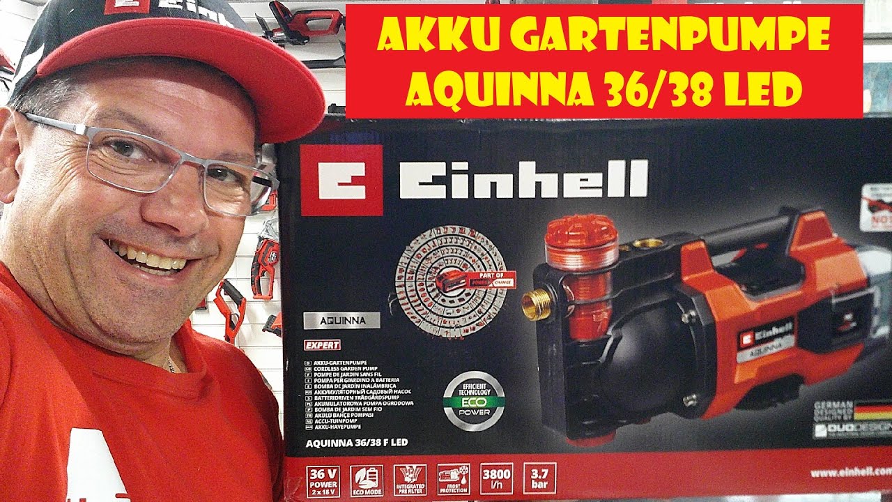 Einhell Aquinna 36/38 F LED powerXchange @Einhell Harry @Einhell