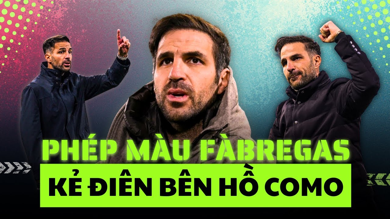 Cesc Fàbregas: Từ Đôi Chân Thiên Tài Đến Khối Óc Vĩ Đại