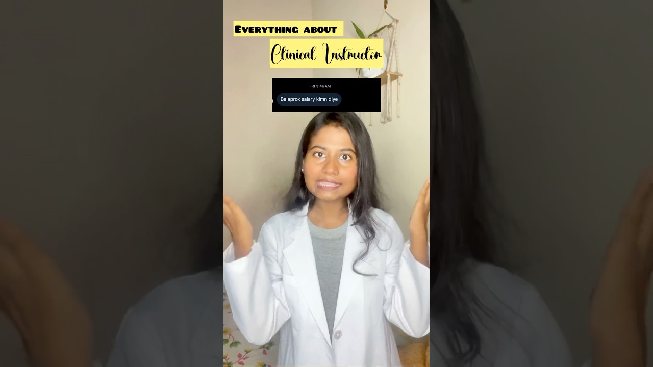 How to become Clinical Instructor 👩&zwj;⚕️🩺  #trendingshorts #medico #motivationalvideo #nursing #aims