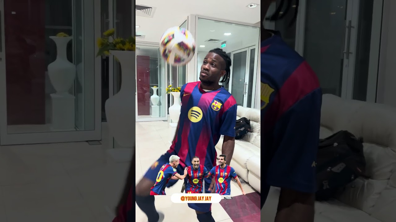 Barcelona are now the Champions after winning Real Madrid Christian Metu / Young jay jay