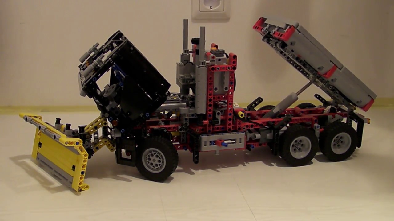 Lego Technic 9397 Plow/Dumper - functions