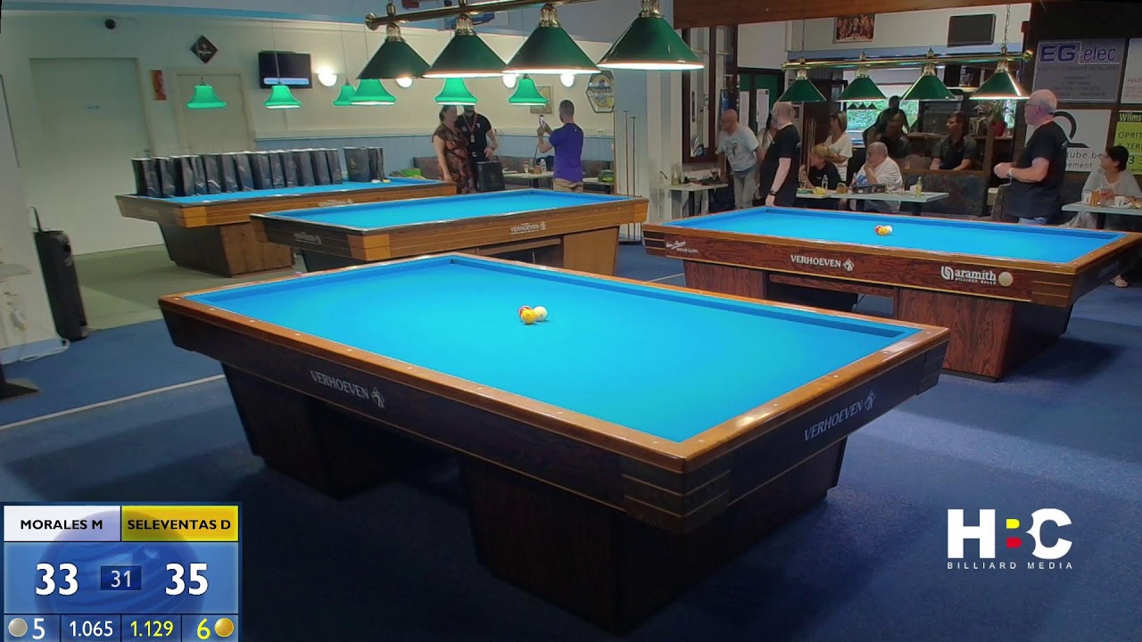 THE FUTURE OF BILLIARDS FINAL GAME SELEVENTAS D. - MORLAES M.