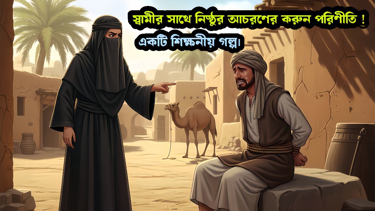 স্বামীর সাথে নিষ্ঠুর আচরণের করুন পরিণীতির ! শিক্ষনীয় গল্প |ইসলামিক গল্প | Islamic Bangla Golpo
