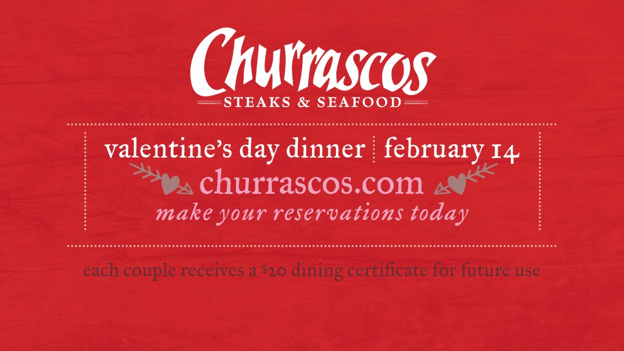 Churrascos Valentine's Day 2020