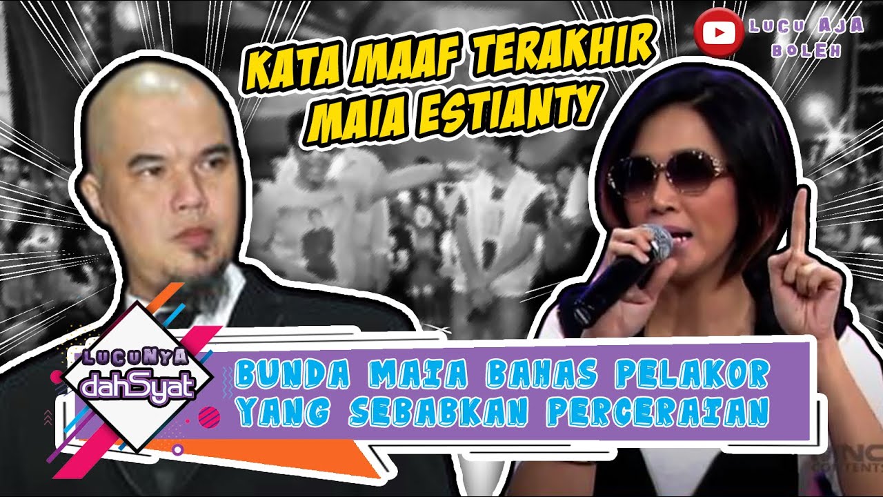 DITINGGAL AHMAD DHANI, MAIA ESTIANTY SINDIR SANG PELAKOR ! LUNA MAYA MALAH CURCOL - LUCUNYA DAHSYAT