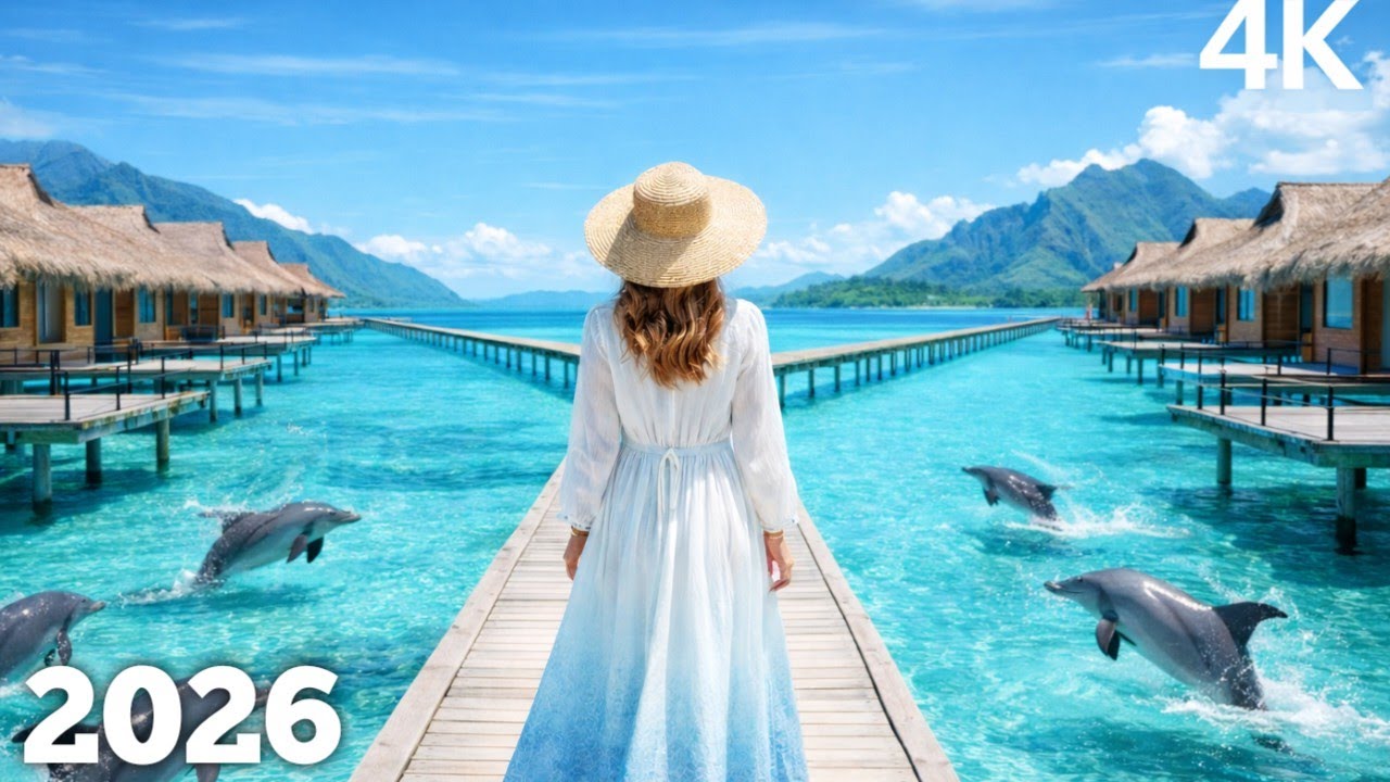  🌊 Deep House Paradise 2026 | Chill Vocal & Tropical Beats | Summer 4K