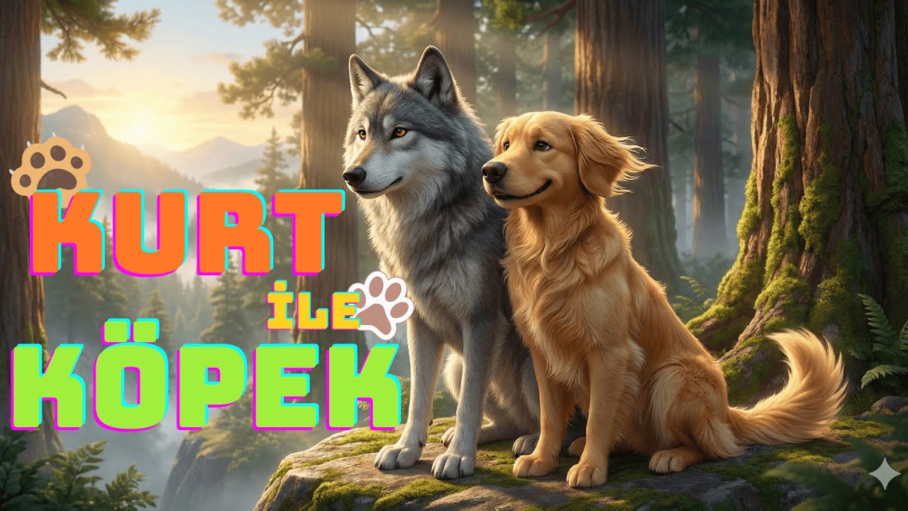 🐺 Kurt ile Köpek 🐕 I İncili Masallar