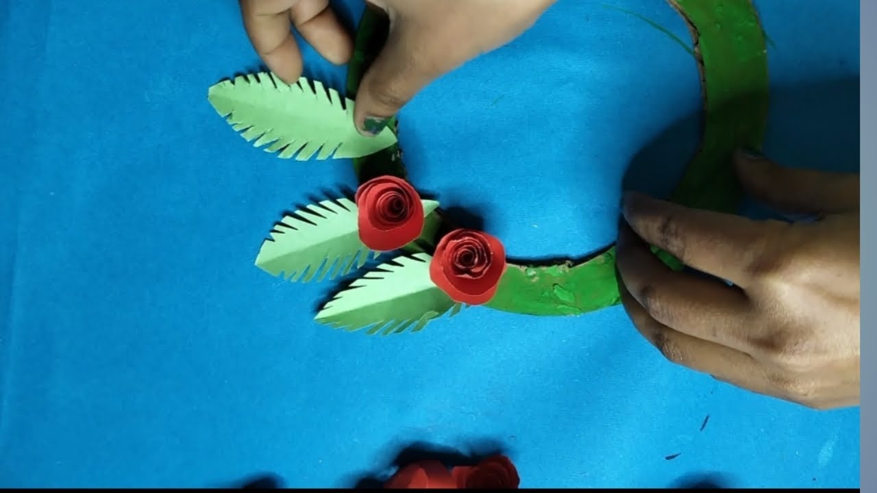 How to make easy wall hanging Paper| paper se kaise kare Home decoration 