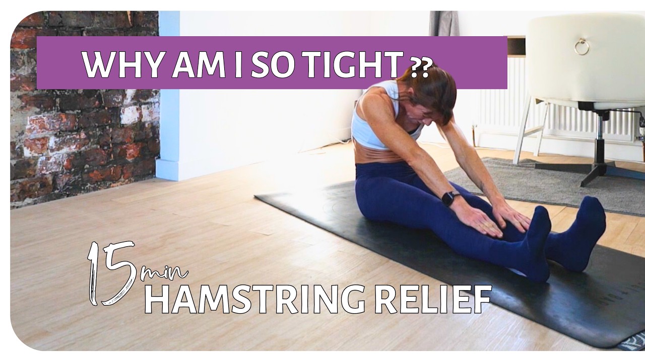 15-Min Hamstring Stretch Yoga | Loosen Tight Legs & Improve Flexibility