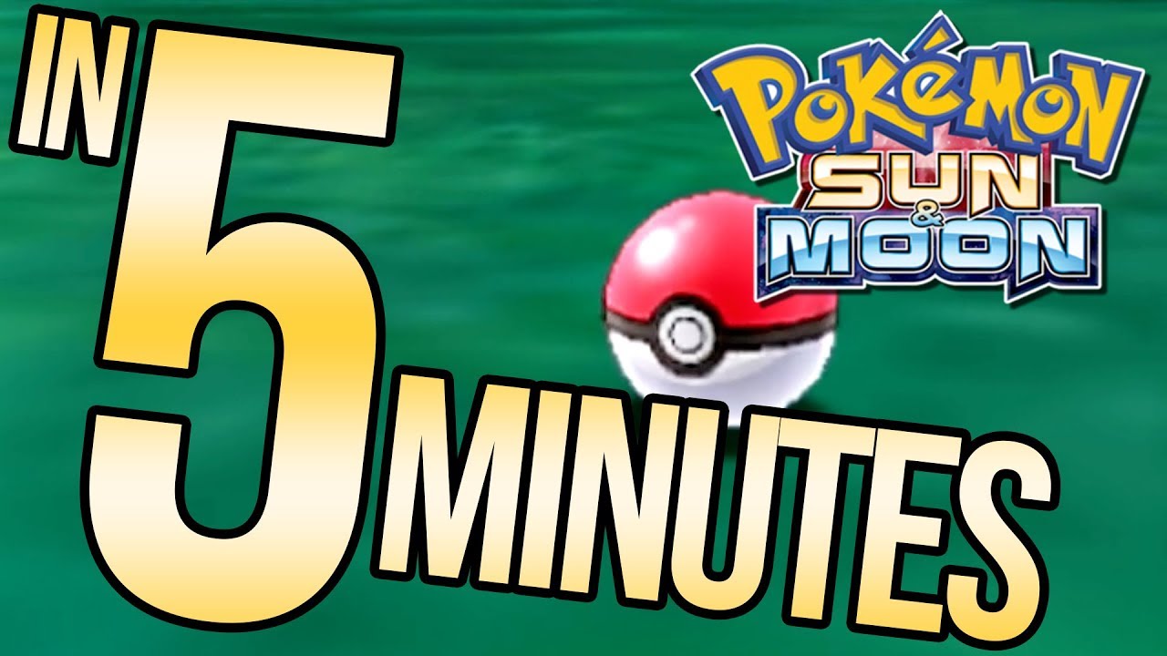 Pokemon Sun and Moon in 5 Minutes | Austin John Plays