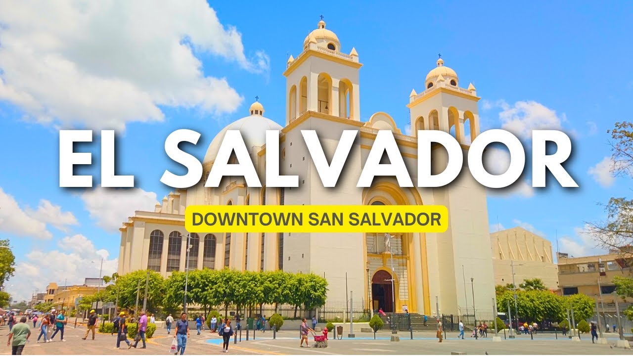 San Salvador, El Salvador 🇸🇻 - Beautiful Historic Downtown or 