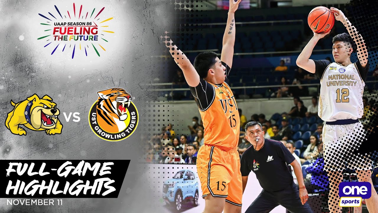 NU vs. UST round 2 highlights | UAAP Season 86 Men's Basketball - Nov. 11, 2023